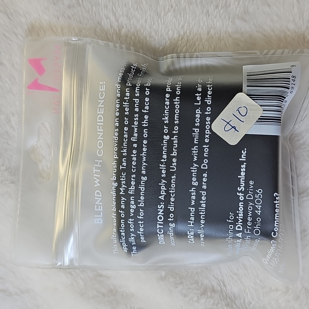NEW Mystic Tan BODY BRUSH Self Tan Applicator Face Body Vegan H10 - Picture 3 of 3